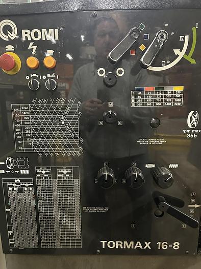 Used Romi Tormax 16-8