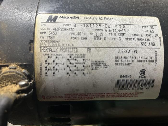 Used Speedaire 5F227A 2