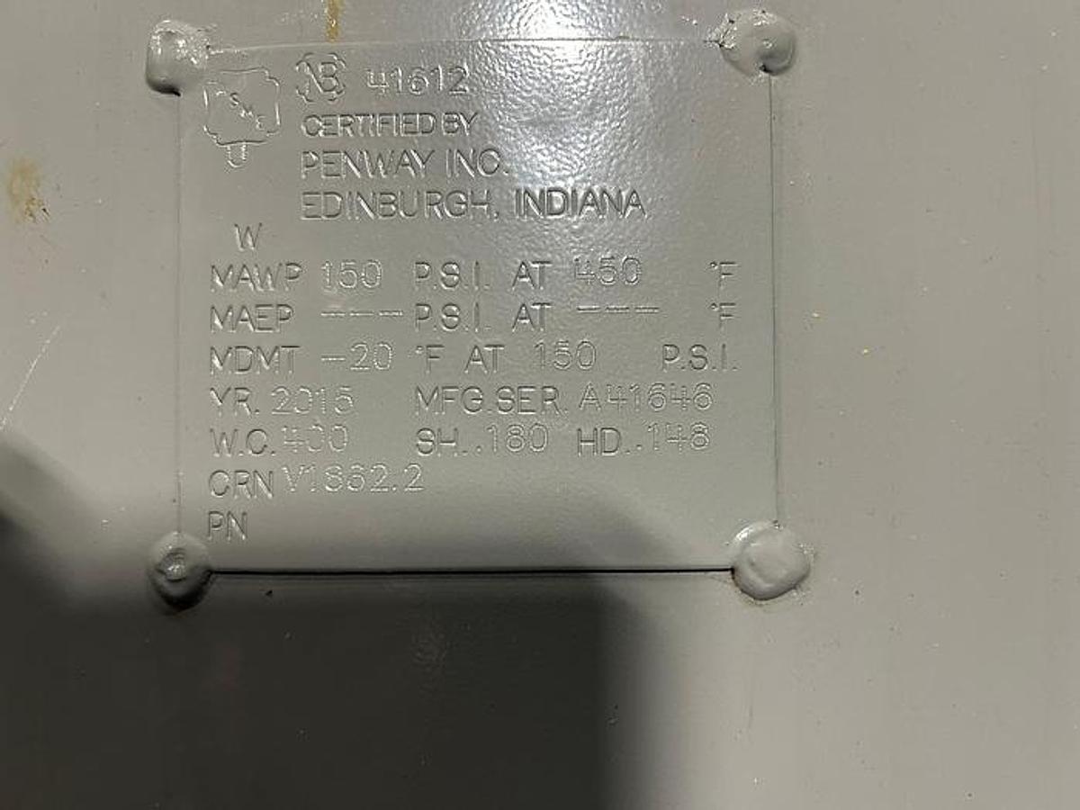 Used 2015 Penway  Tank