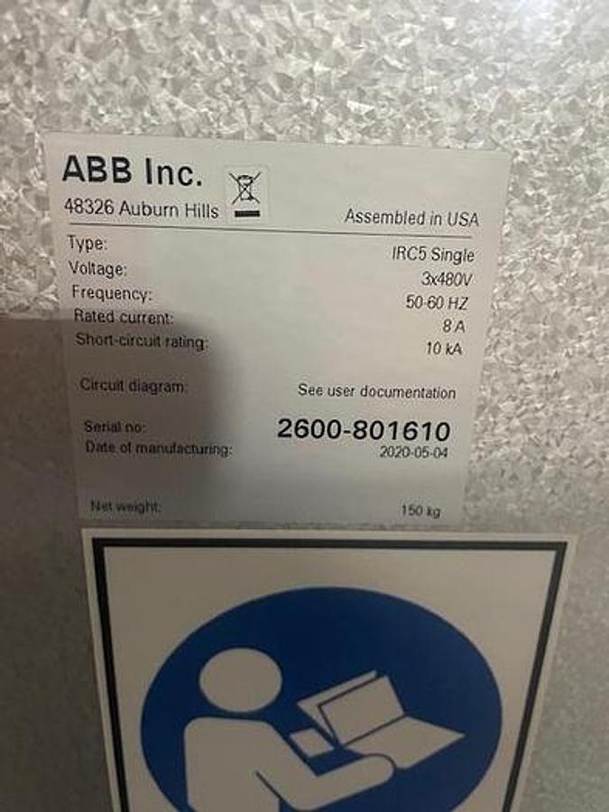 Used 2020 ROBOT - ABB Optimol Optigear BM100