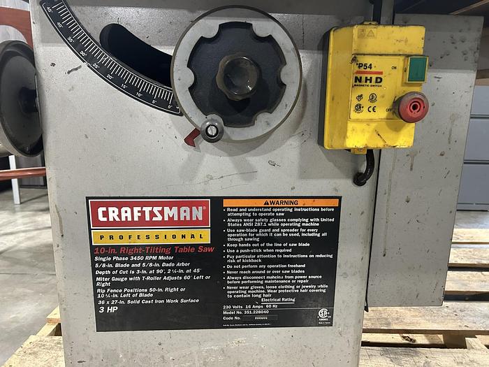 Used Craftsman 351.228040