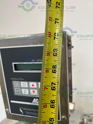 Used DCI 200 Liter Stainless Steel Jacketed Reactor Mixing Tank w/ PharMix Agitator