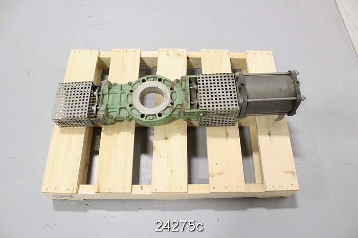 Used Lohse VM145.05 Lohse 4" Air Operated Through Gate Valve #24275