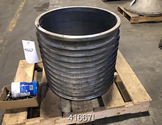 Used Voith MSM 05/05 Pressure Screen, Stainless Steel Housing #41667