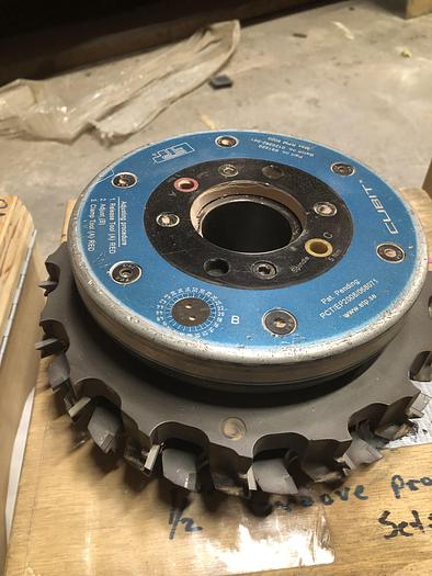 Used ETP CLICK TYPE CUBIT ADJUSTABLE MOULDER HEAD