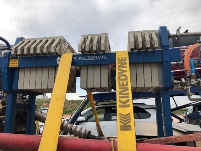 Used 2.5 CU. FT. MW WATERMARK FILTER PRESS – MANUAL – 470 MM – C.G.R. (#9429)