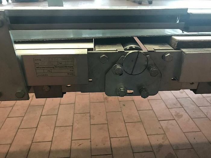 Gebraucht TRANSNORM Gurtförderer, Steigförderer, Förderband 7,1 Meter 1100