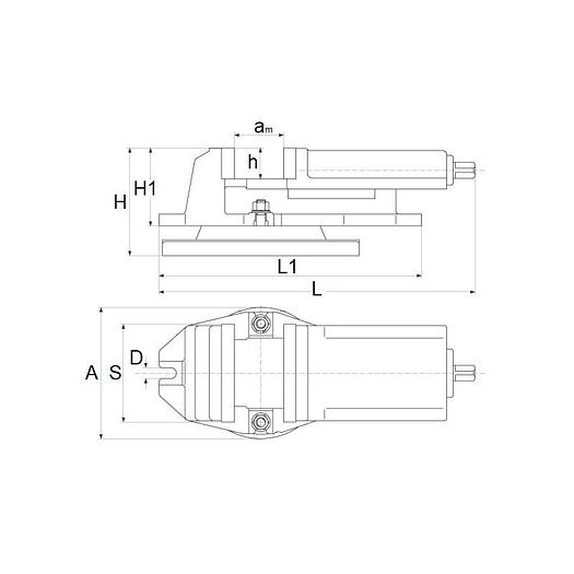 Cormak QH100mm x 80mm Machine Vice