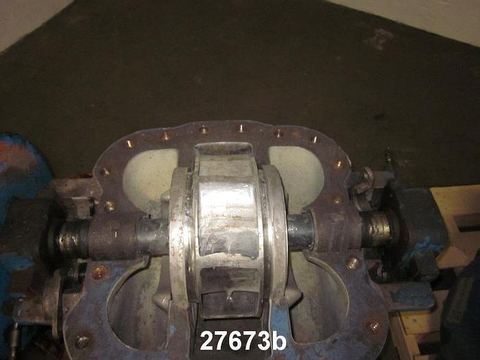 Used Goulds 3410 Goulds 3410, 10X12X12, Stainless Steel Casing,  12.38" Diameter Impeller, 7-Vane Stainless Steel Impeller, Stainless Steel Wear Rings, Packing. #27673