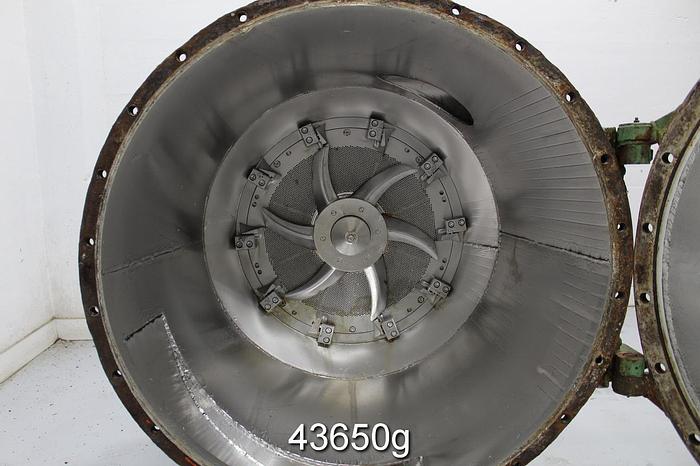 Used Impco-Escher Wyss F-1 Horizontal Pressure Screen #43650