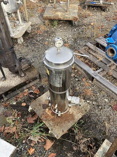 Used Used Ametek (4) 24" cartridge stainless steel filter