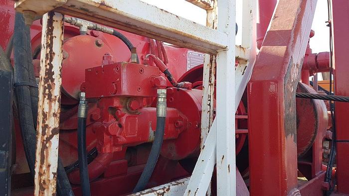 Used 1987 Pacific 4 Axle Carrier Style Oilfield Pump / Kill Truck