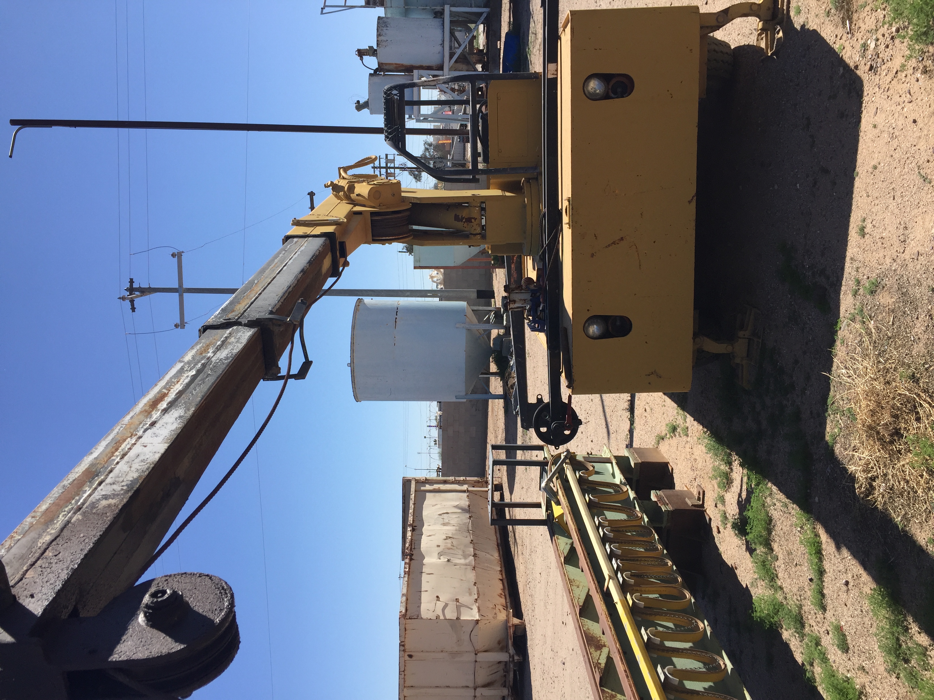 Used 10,500 lb. Drott/Case Model 85RM2 Carry Deck Crane; Propane Engine; S/N 6224374