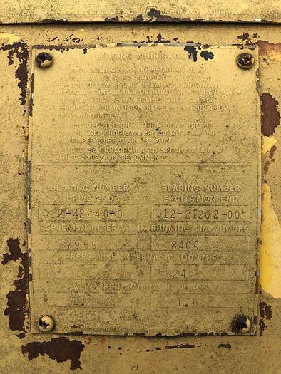 Used KATO Revolving Field 800kW Generator End