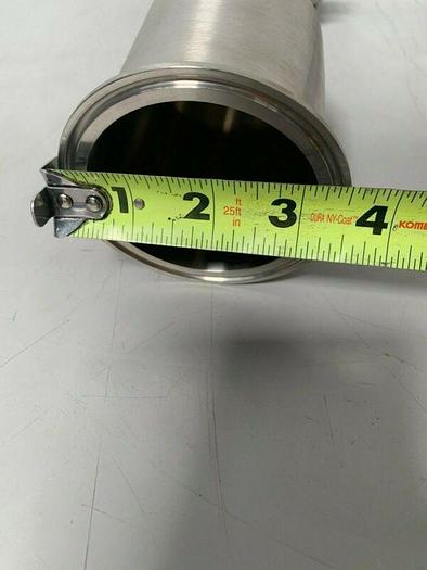 Used Sensortec RTBGL-KW03Q-56 Temperature Probe w/ Piping & 2"/3.5" Sanitary Fittings