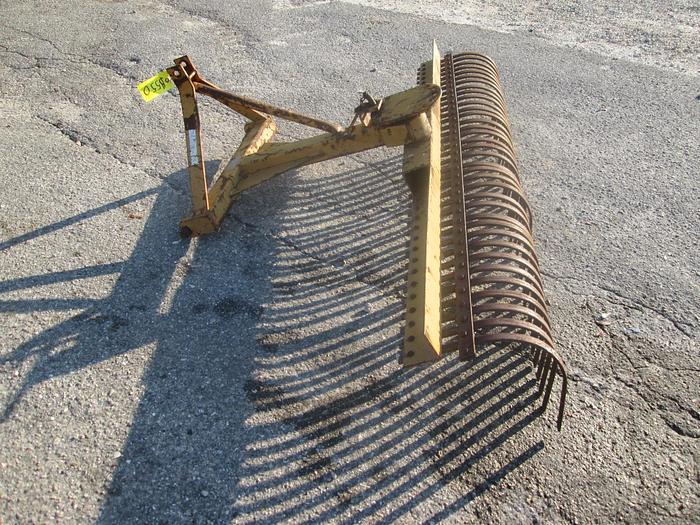 Used 6' 3 Point King Kutter Root Rake