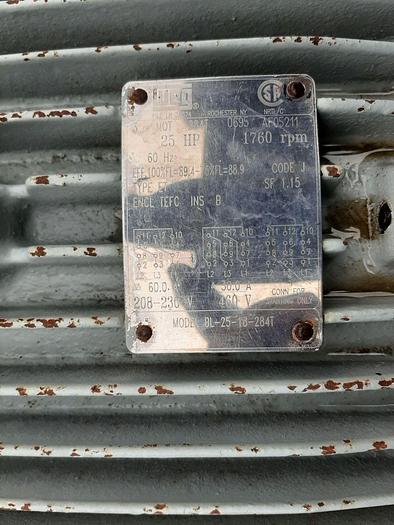 Used Blower, 25 HP, Lobe Type, Sutorbilt, Mdl 5M-F #S744864
