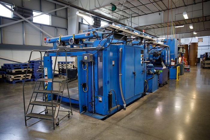 Used 59" (1.49M) MARQUIP SERIES 50L SHEETRUNNER PRECISION DUAL ROTARY KNIFE SHEETER