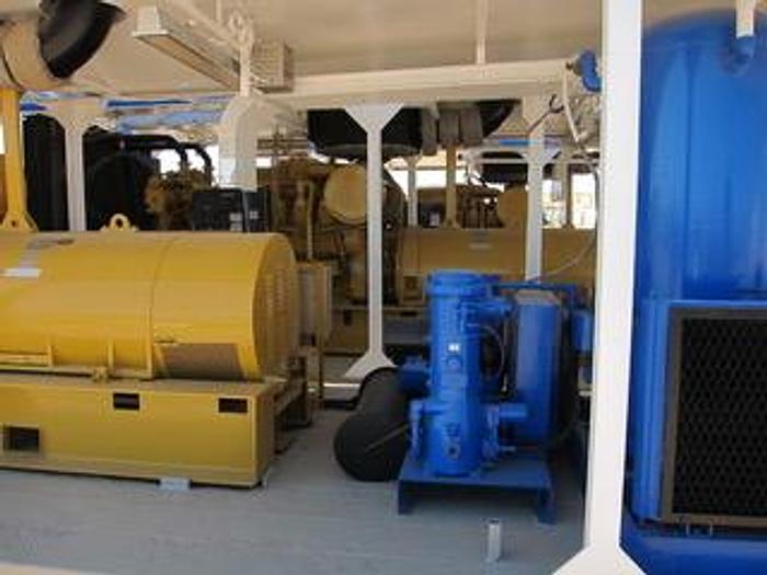 Used Caterpillar 3512B generator sets x 3 units very good condition