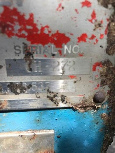 Used FIBERPREP MDL CH5 PRESSURE SCREEN S/S  NO BASKET