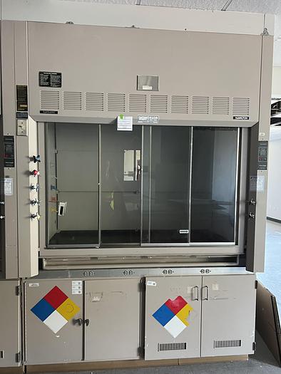 Used FISHER HAMILTON 6ft combo sash fume hood