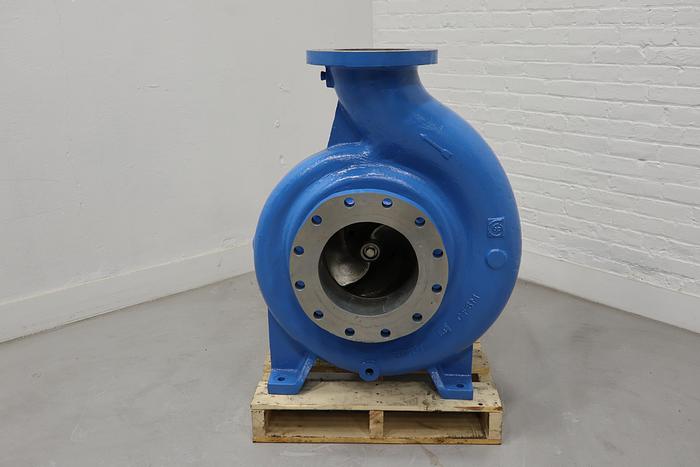 Used Goulds 3175 8x10x18H Pump, Stainless Steel Casing, 2-Vane Stainless Steel Impeller #43862