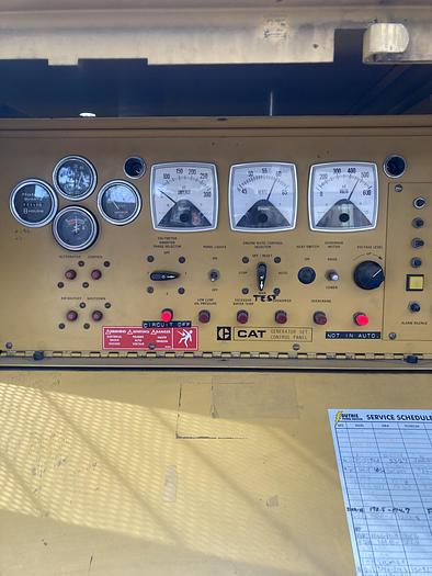 Used Caterpillar 150 KW 3208 Standby Generator Set