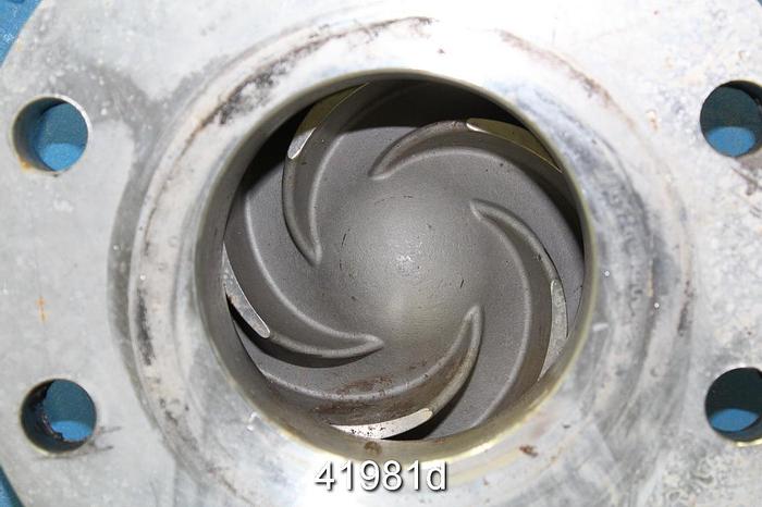 Used Summit 2196 MTO 3x4x10 Pump, SS Casing, 5-Vane SS Impeller #41981