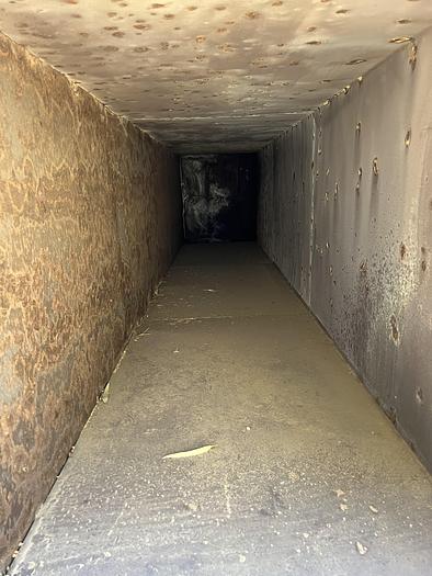 Used Heat Exchanger, Air, 2,528 SF, 550 deg F, Cain Industries #S744457