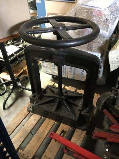 Used Krause Robust Type 40 heavy stock press 1955
