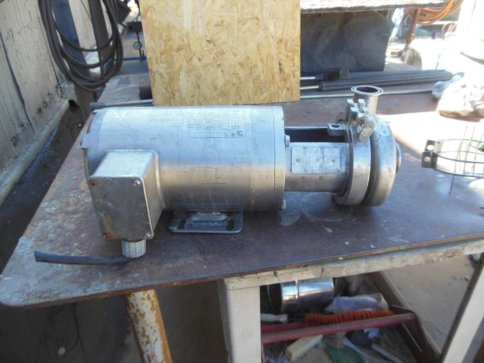 Used Pump, Centrif., Waukesha, Mdl C114, S/st, 1.5" In/Out #S742421