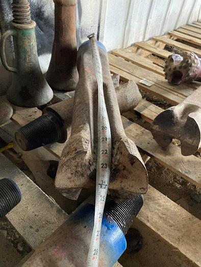 Used 6" x 24" Cable Tool Drilling Chisel Bit