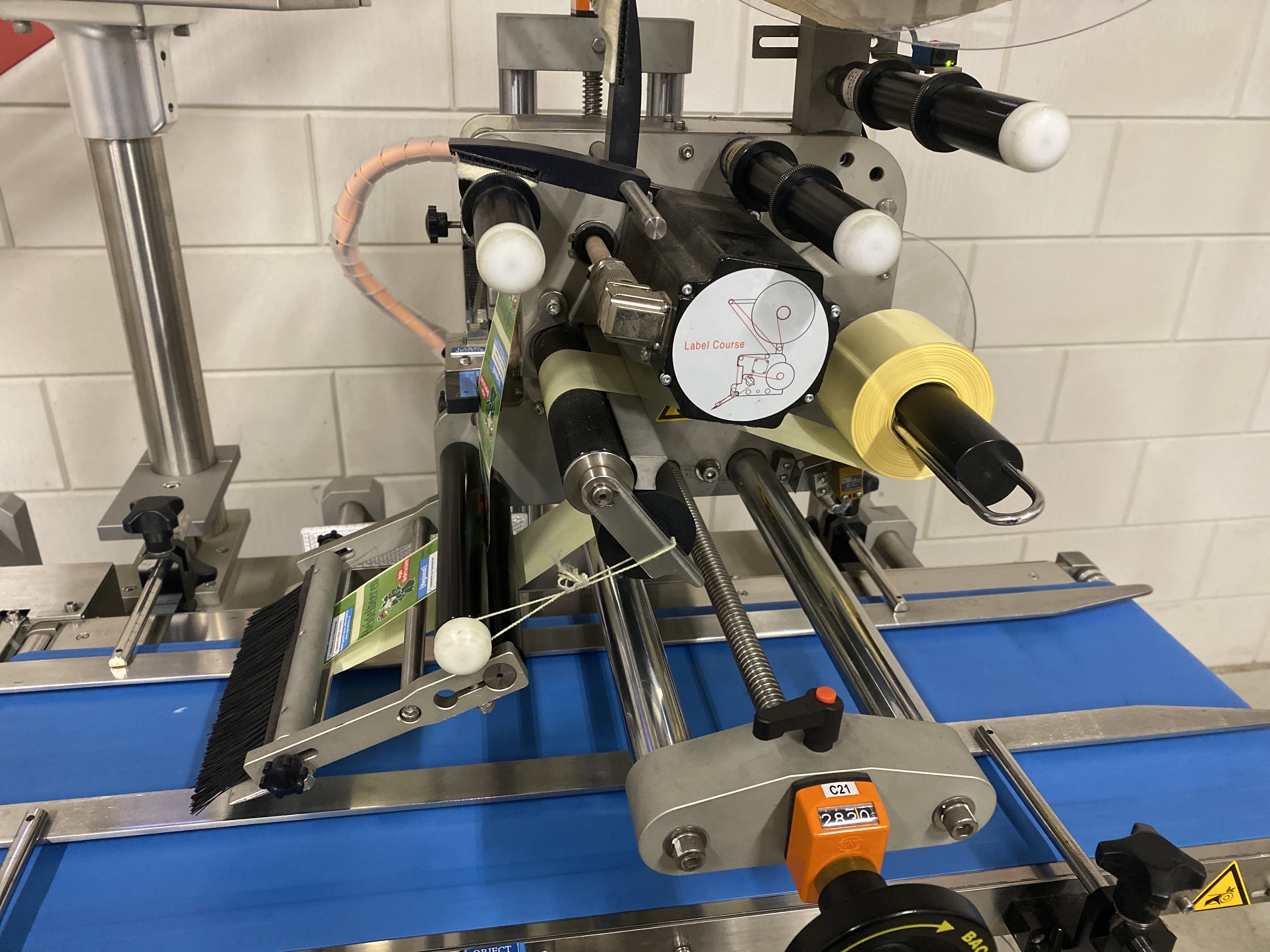 Used Espera 1000 top and bottom labeling