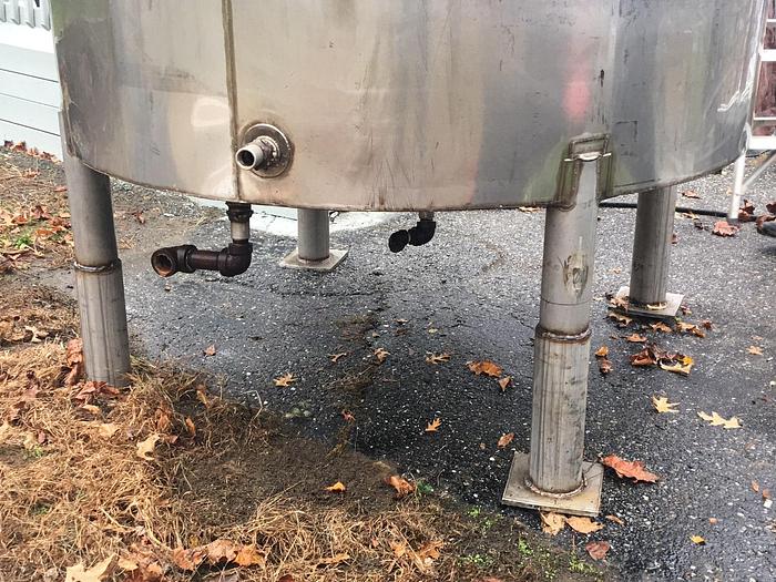 Used Tank, 1,000 Gallon, S/st, Jkt, 70" x 106" #A742580