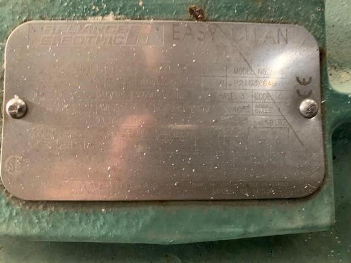 Used 10 Hp Tri-Clover 3" x 3" Positive Displacement Pump PRED 125