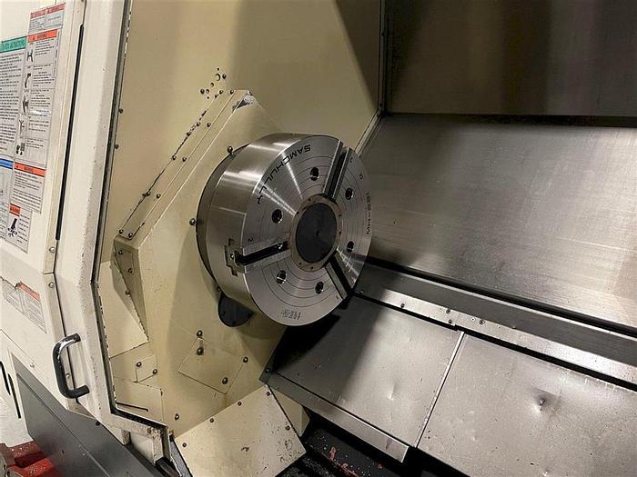 Used 2005 Mazak Slant Turn 450/1000 Big Bore