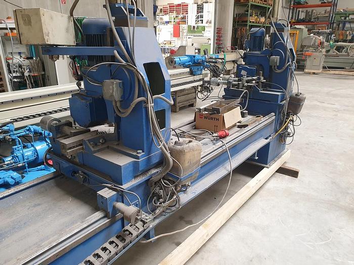 Gebraucht Doppelgehrungssäge Ekal Stahl 5000 mm