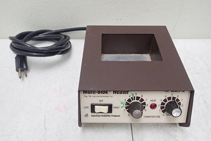 Used American Scientific Lab-Line Model H2025-1A Multi-Blok Heater