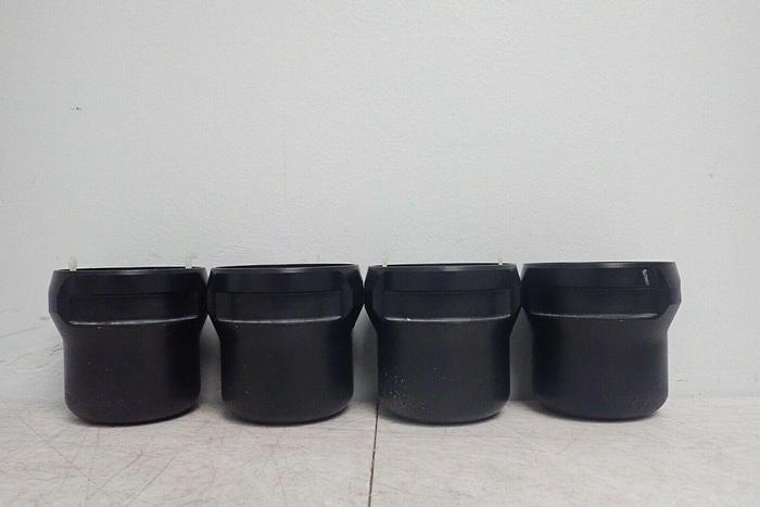 Used Lot of 4 Beckman GH 3.8 Centrifuge Swing Buckets with 4 Inserts
