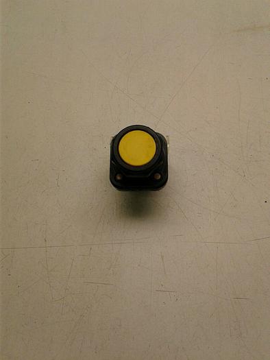 Used Allen-Bradley 800H-AR...Ser F Pushbutton w/800T-XD1 Ser D Contact Block