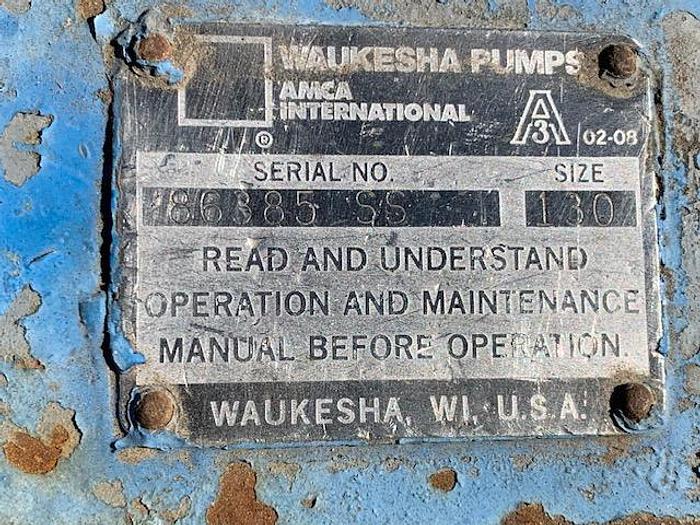 Used Waukesha Model 130 Positive Displacement Pump Head