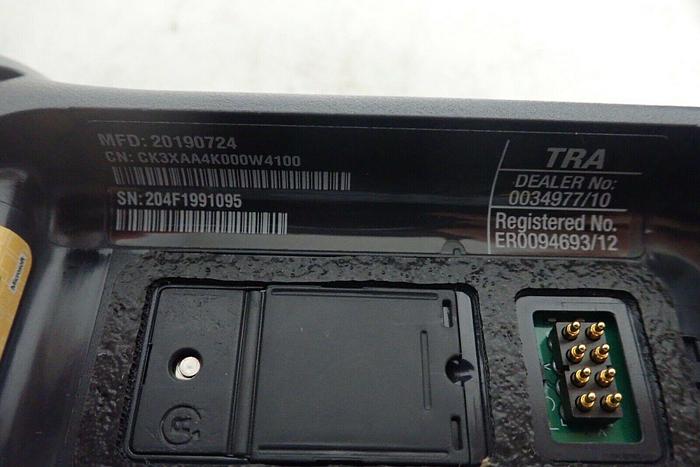 Used Intermec CK3XAA4K000W4100 CK3X Handheld Barcode Scanner with Battery, Cradle