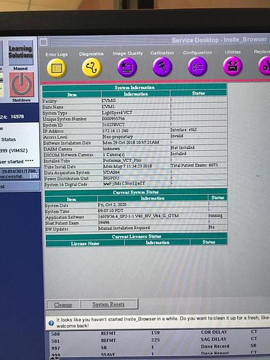 Reformado 2005 General Electric (GE) LightSpeed VCT