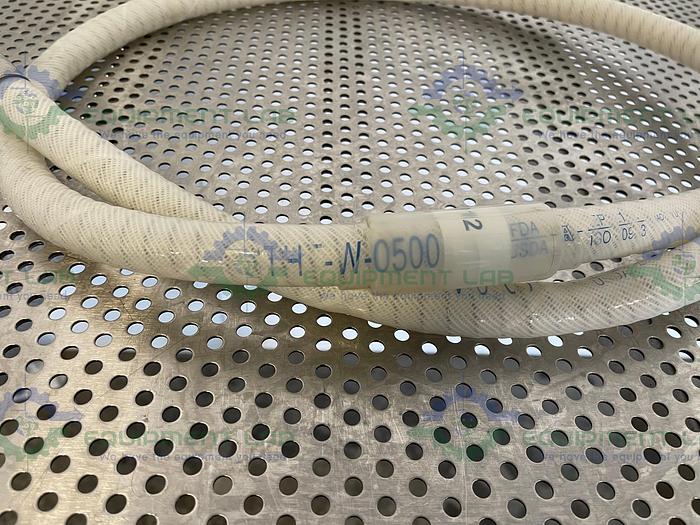 Used Saint Gobain  STHT-W-0500 72" Silicone Hose w/ 3/4" NPT Fitting