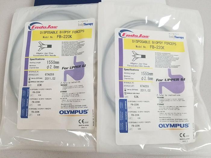 Olympus FB-220K Disposable Biopsy Forceps, (2pcs). OEM & NEW!!!
