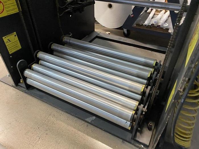 Used 40" BUTLER AUTOMATIC ROLL SPLICER 50" DIAMETER ROLLS