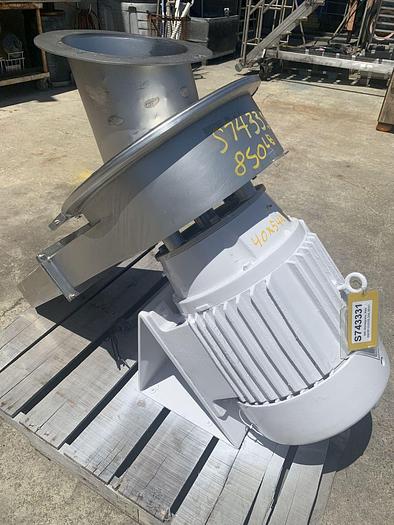 Used Mill, Disintegrator, Rietz, Mdl RP-12-K122, S/st, 30 HP #S743331