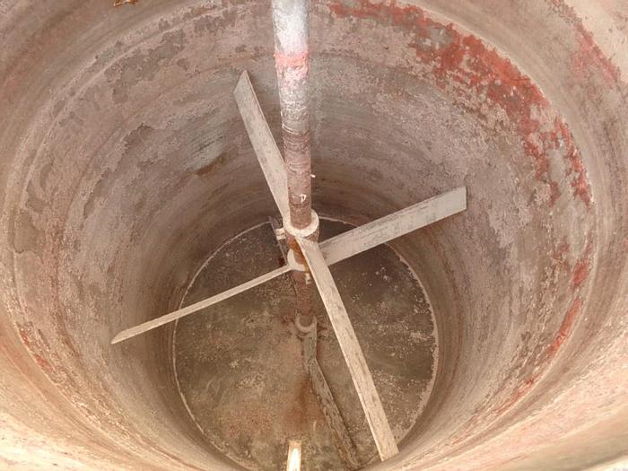 Used Tank, 550 Gallon, S/st, Agit, 48" x 70", FT/SB #C743304