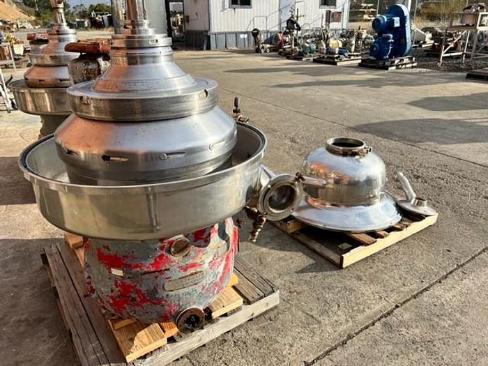 Used Centrifuge, Disc, Nozzle, Westfalia, SIG 15007, 316 Stainless Steel #Z203101