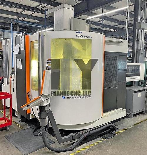 Used +GF+ MIKRON UCP 600 Vario